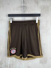 Usado, Pantalones Cortos Adidas Bayern Munich 2013 2014 Visitante Fútbol Para Hombre Talla M Marrón segunda mano  Embacar hacia Argentina