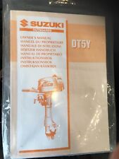 Suzuki DT5Y Owners Outboard Manual, used for sale  Shipping to South Africa