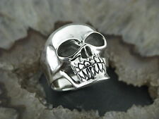 Silberring gothic totenkopfrin gebraucht kaufen  Eberswalde