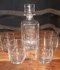 Whiskey decanter glass for sale  SPENNYMOOR