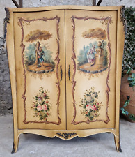 Antiguo armario francés estilo Luis XV armario pintado a mano segunda mano  Embacar hacia Argentina