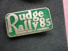 Rudge rally badge for sale  DONCASTER