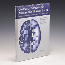 Co-Planarny stereotaksyczny atlas ludzkiego mózgu: 3-D autorstwa J. Talairacha, et al na sprzedaż  Wysyłka do Poland