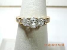 Vintage Diamond ring 14K yellow  gold Size 5.25 Grams:2.79 for sale  Shipping to South Africa