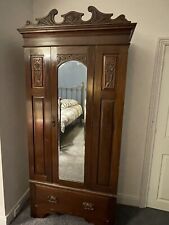 Victorian mahogany wardrobe for sale  SHEFFIELD