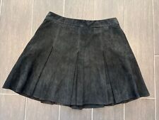 black short suede skirt for sale  Great Neck