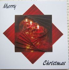 Handcrafted card merry for sale  TREDEGAR