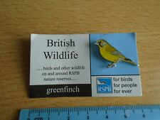 Rspb greenfinch bird for sale  Ireland