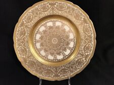 Lenox porcelain Gold Encrusted Dinner /service Plate.10.5" diameter, #1445/H390A, used for sale  Shipping to South Africa