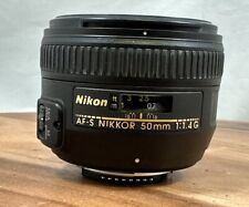 Lente Nikon AF-S FX NIKKOR 50 mm F/1,4G, usado segunda mano  Embacar hacia Argentina