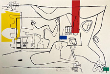 Corbusier litografia mourlot usato  Roma