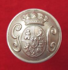 Botão de metal branco grande Espanha/Guarda Civil (Guarda Civil) c1875-1931., usado comprar usado  Enviando para Brazil