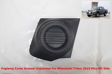 Capa de farol de neblina 1 peça em torno sem pintura para Mitsubishi Triton 2015 Plus lado direito comprar usado  Enviando para Brazil