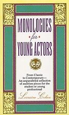 Monologues young actors for sale  UK