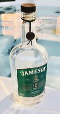 Decante sua própria bebida nesta garrafa vazia de uísque irlandês Jameson 18 anos! comprar usado  Enviando para Brazil
