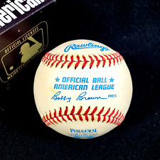 Usado, Bola de beisebol Rawlings oficial inaugural 1997 Jacobs Field com caixa Cleveland comprar usado  Enviando para Brazil