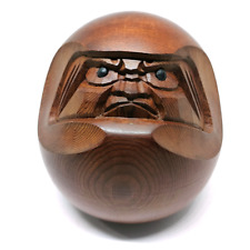 Boneca Sorte Japonesa Daruma Kokeshi #1, Fortune Vintage Artesanal Folkcraft Madeira comprar usado  Enviando para Brazil