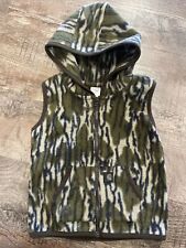 Chaleco con capucha de lana Carhartt con cremallera completa camuflaje 3T caza niños niñas pato segunda mano  Embacar hacia Argentina