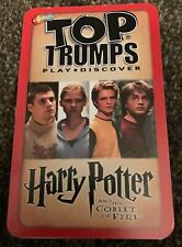 Tarjetas coleccionables de Harry Potter y el Cáliz de Fuego de Top Trump elige la tuya, usado segunda mano  Embacar hacia Argentina