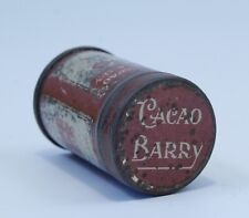 Boite tôle publicitaire miniature Poupée Cacao Barry chocolat  d'occasion  La Bernerie-en-Retz