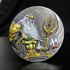 Poseidon challenge coin for sale  Shipping to Ireland