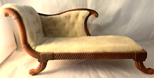 Dollhouse VTG Resin Furniture Chase Lounge Fainting Couch Miniature pearls 1:12 for sale  Shipping to South Africa