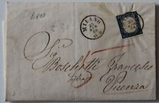 1860 lettera milano usato  Bagnacavallo