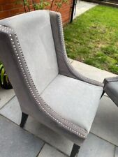 Set chairs padded for sale  SAXMUNDHAM