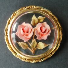 Broche ancienne lucite d'occasion  France