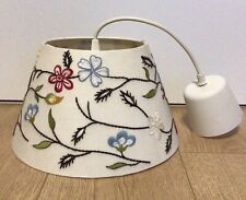 Lampshade ikea embroidered for sale  Shipping to Ireland