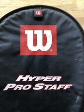 Wilson Squash Carbon Hyper Pro Staff Surge Double Braid Racquet for sale  Shipping to South Africa