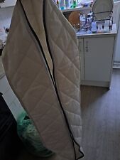 Mothercare Journey Pram Newborn Insert Padded/Quilted Carrycot Liner - White, used for sale  Shipping to South Africa