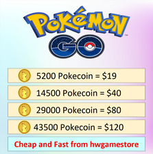 Pokecoins Pokémon Go entrega instantânea 5200 - 43500 comprar usado  Enviando para Brazil