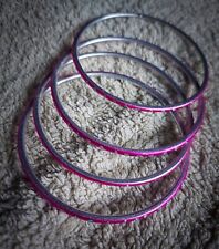 Metal glitter bangles for sale  WOKING