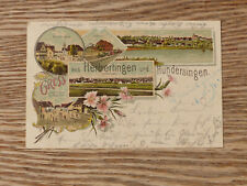 Litho 1899 herbertingen gebraucht kaufen  Meiningen
