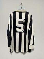 Maglia Calcio Juventus Virma Upim Shirt Football Italia N 5 Bianco Nero Anni 90, usato usato  Prato