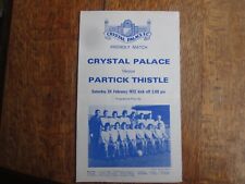 Crystal palace partick for sale  BIRMINGHAM