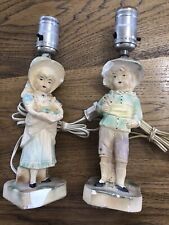 Vintage chalkware lamps for sale  Dallas