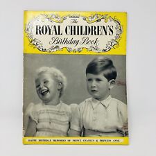 Livro de aniversário infantil Pitkin Royal lembrança príncipe Charles e princesa Anne comprar usado  Enviando para Brazil