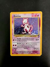 (HP) Pokémon TCG Mewtwo Conjunto Base 2 10/130 Holo Ilimitado Holo Raro comprar usado  Enviando para Brazil