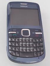 Nokia C Series C3-00 - Navy Blue (for parts, not tested/working) Cellular Phone for sale  Shipping to South Africa