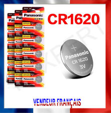 Usado, Pile CR1620 Lithium 3V PANASONIC Pile bouton DL1620 ECR1620 GPCR1620 comprar usado  Enviando para Brazil