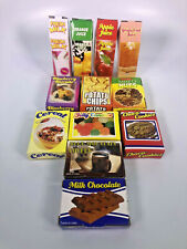 Lote antigo de 12 miniaturas de exibição de supermercado de alimentos  comprar usado  Enviando para Brazil