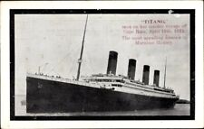 Trauerkarte dampfer titanic gebraucht kaufen  Berlin