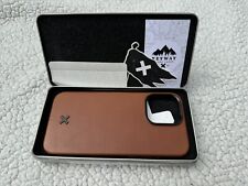 Capa de couro premium Keyway Designs iPhone 15 Pro Max uísque MagSafe comprar usado  Enviando para Brazil