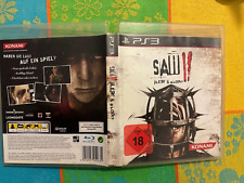 SAW II 2 Flesh and Blood & Sony Playstation 3 PS3 REGIÃO GRÁTIS Inglês Alemão CIB comprar usado  Enviando para Brazil