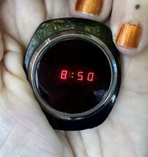 Usado, Relógio digital Commodore CBM Time masculino vintage vermelho LED preto funciona! comprar usado  Enviando para Brazil