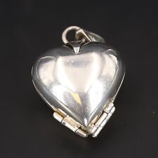 sterling locket heart for sale  USA