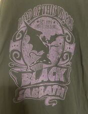 Camiseta Black Sabbath Vintage Heavy Metal Ozzy Osbourne 70’s/80’s Rock Band Rara segunda mano  Embacar hacia Argentina