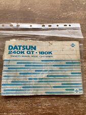Datsun 240k 180k for sale  SAFFRON WALDEN